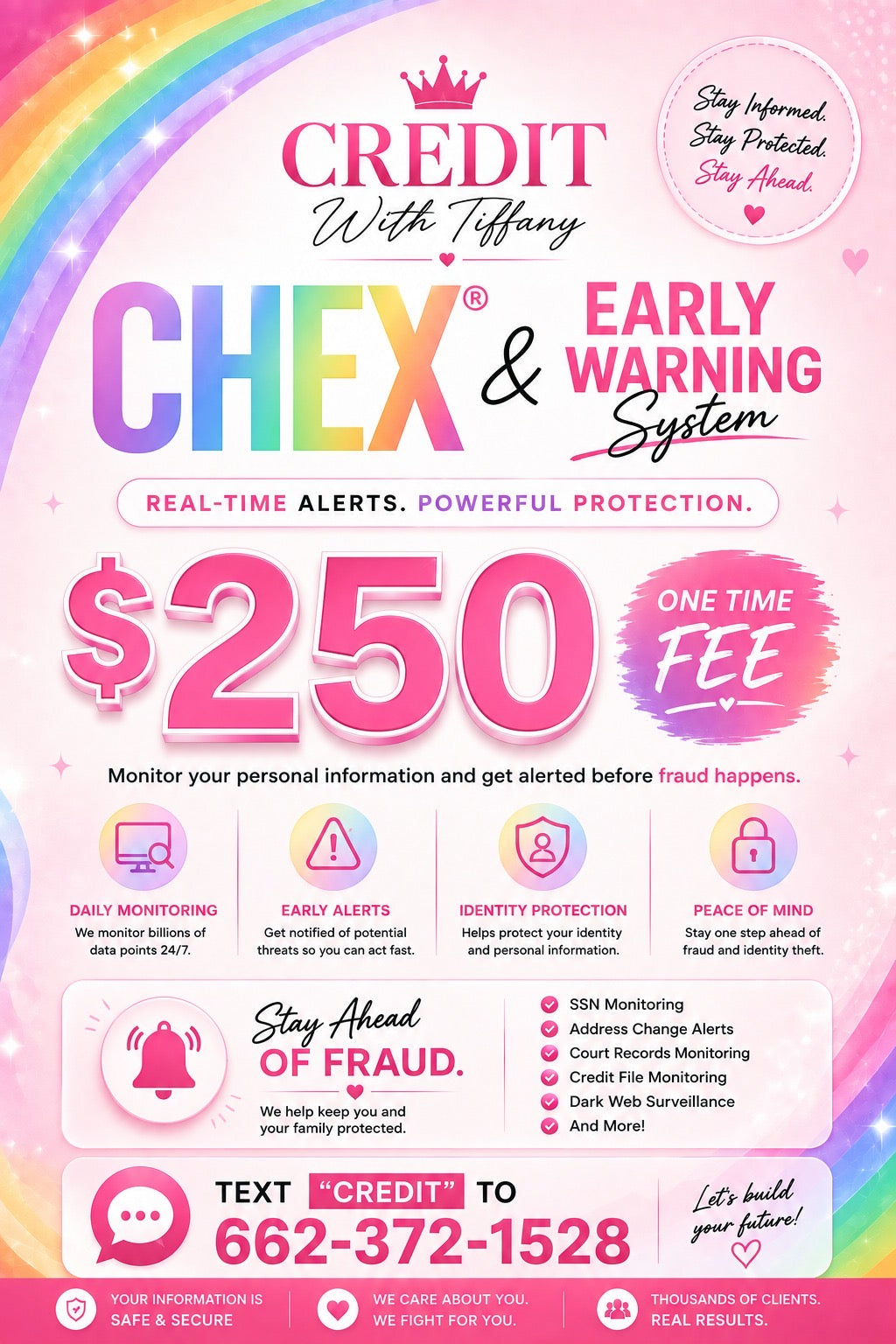 Chex and Early Warning System Removal